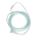 ETCO2 Nasal Sampling Cannula with O2 Delivery McKesson Adult Curved Prong / NonFlared Tip 10 Foot O2 Line