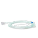 ETCO2 Nasal Sampling Cannula with O2 Delivery McKesson Adult Curved Prong / NonFlared Tip 7 Foot O2 / 2 Inch CO2 Line