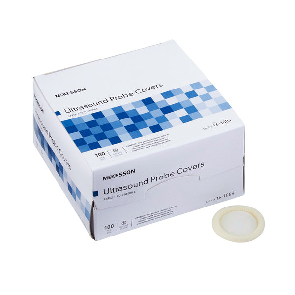 Ultrasound Probe Cover McKesson 1-1/4 X 8 Inch Latex NonSterile Rolled