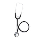 General Exam Stethoscope McKesson Black 1-Tube 21 Inch Tube Single Sided Chestpiece