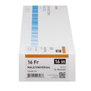 Urethral Catheter McKesson Coude Tip Uncoated PVC 16 Fr. 16 Inch