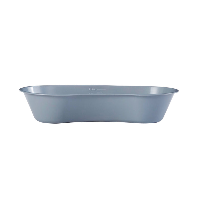 Emesis Basin McKesson Graphite 16 oz. Plastic Single Patient Use
