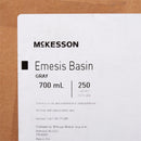 Emesis Basin McKesson Graphite 20 oz. Plastic Single Patient Use
