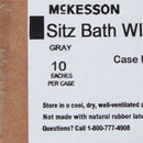 Sitz Bath McKesson Round Graphite Plastic 2000 mL Bag Graduated, 500 mL Increments up to 2000 mL