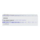 Scalpel McKesson No. 15 Stainless Steel / Plastic Classic Grip Handle Sterile Disposable