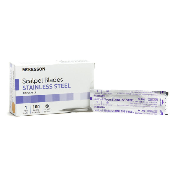 Surgical Blade McKesson Brand Stainless Steel No. 11 Sterile