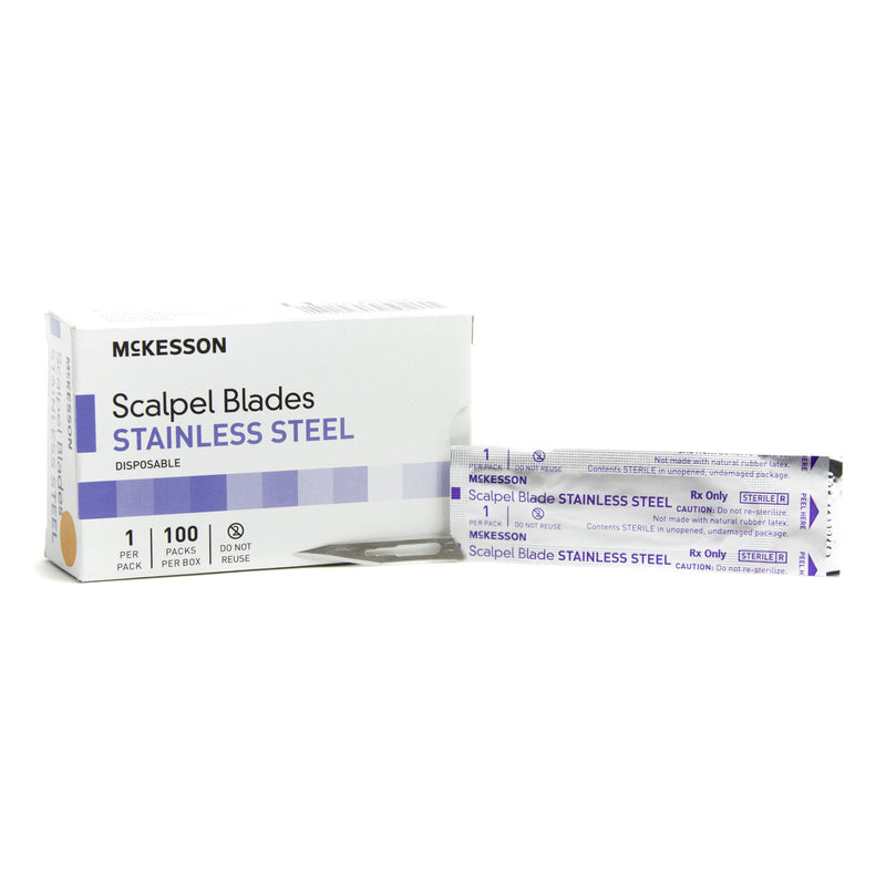 Surgical Blade McKesson Brand Stainless Steel No. 11 Sterile