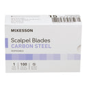 Surgical Blade McKesson Brand Carbon Steel No. 15 Sterile