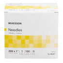 Hypodermic Needle McKesson 1 Inch Length 20 Gauge Thin Wall Without Safety