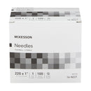 Hypodermic Needle McKesson 1 Inch Length 22 Gauge Thin Wall Without Safety