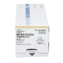 Absorbable Suture with Needle McKesson Chromic Gut C-13 3/8 Circle Reverse Cutting Needle Size 4-0