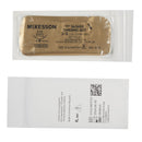 Absorbable Suture with Needle McKesson Chromic Gut C-13 3/8 Circle Reverse Cutting Needle Size 3-0