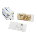Absorbable Suture with Needle McKesson Chromic Gut C-13 3/8 Circle Reverse Cutting Needle Size 3-0