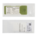Nonabsorbable Suture with Needle McKesson Nylon C-13 3/8 Circle Reverse Cutting Needle Size 5-0 Monofilament