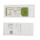 Nonabsorbable Suture with Needle McKesson Nylon C-13 3/8 Circle Reverse Cutting Needle Size 4-0 Monofilament