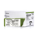 Nonabsorbable Suture with Needle McKesson Nylon C-15 3/8 Circle Reverse Cutting Needle Size 2-0 Monofilament