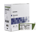 Nonabsorbable Suture with Needle McKesson Nylon C-1 3/8 Circle Taper Cutting Needle Size 4-0 Monofilament