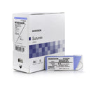 Nonabsorbable Suture with Needle McKesson Silk SC-2 Straight Conventional Cutting Needle Size 3-0 Braided