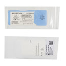 Nonabsorbable Suture with Needle McKesson Silk C-13 3/8 Circle Reverse Cutting Needle Size 4-0 Braided