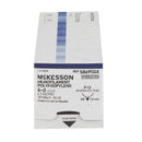 Nonabsorbable Suture with Needle McKesson Polypropylene P-13 3/8 Circle Precision Reverse Cutting Needle Size 6-0 Monofilament