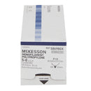 Nonabsorbable Suture with Needle McKesson Polypropylene P-13 3/8 Circle Precision Reverse Cutting Needle Size 5-0 Monofilament