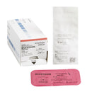 Absorbable Suture with Needle McKesson Polyglycolic Acid / PCL P-13 3/8 Circle Precision Reverse Cutting Needle Size 4-0 Monofilament