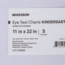 Preschool Eye Test Chart McKesson 20 Foot Distance Acuity Test