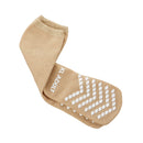Slipper Socks McKesson Unisex Adult X-Large Single Tread Single Patient Use Tan