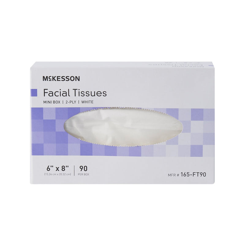Facial Tissue McKesson White 6 X 8 Inch 90 Count