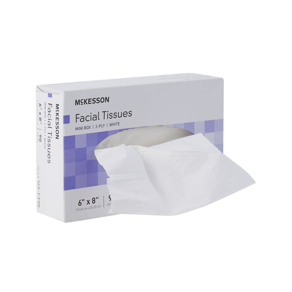 Facial Tissue McKesson White 6 X 8 Inch 90 Count