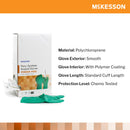 Surgical Glove McKesson Perry® Performance Plus Size 6.5 Sterile Polychloroprene Standard Cuff Length Smooth Dark Green Chemo Tested