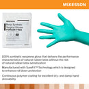 Surgical Glove McKesson Perry® Performance Plus Size 6.5 Sterile Polychloroprene Standard Cuff Length Smooth Dark Green Chemo Tested
