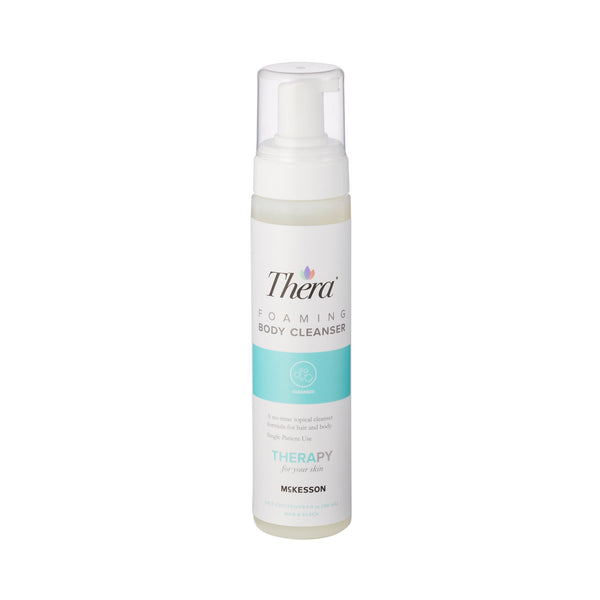 Rinse-Free Shampoo and Body Wash Thera® Foaming 9 oz. Pump Bottle Scented
