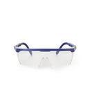 Eye Shield McKesson Brand Side Shield Clear Tint Blue / Clear Frame Over Ear One Size Fits Most