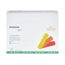 Adhesive Strip McKesson Kids™ 3/4 X 3 Inch Plastic Rectangle Neon Sterile