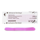 Adhesive Strip McKesson 3/4 X 3 Inch Plastic Rectangle Pink Sterile