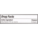 Hand Sanitizing Wipe McKesson 100 Count Ethyl Alcohol Wipe Individual Packet