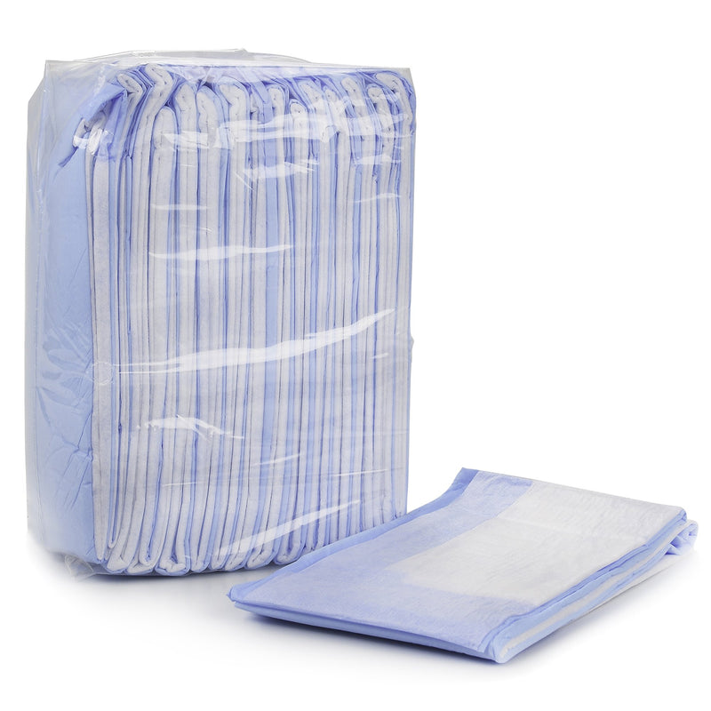 Disposable Underpad McKesson Classic 23 X 36 Inch Fluff Mat Light Absorbency