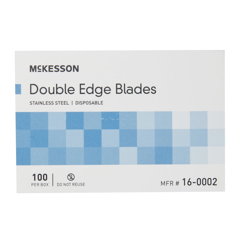 Surgical Prep Blade McKesson For Surgical Prep Handles Double Edge NonSterile