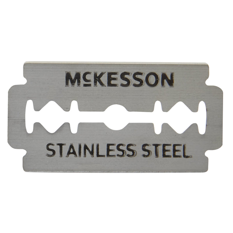 Surgical Prep Blade McKesson For Surgical Prep Handles Double Edge NonSterile
