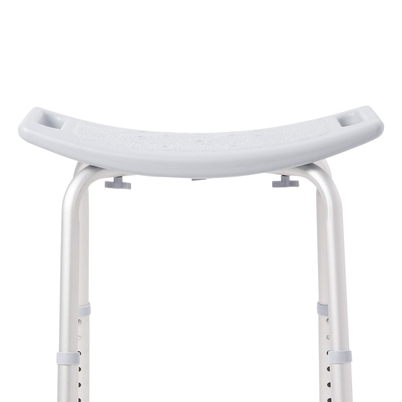 Bath Bench McKesson Without Arms Aluminum Frame Without Backrest 19-1/4 Inch Seat Width 300 lbs. Weight Capacity