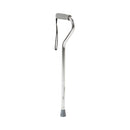 Offset Cane McKesson Aluminum 30 to 39 Inch Height Silver