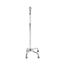 Large Base Quad Cane McKesson Steel 29 to 37-1/2 Inch Height Chrome