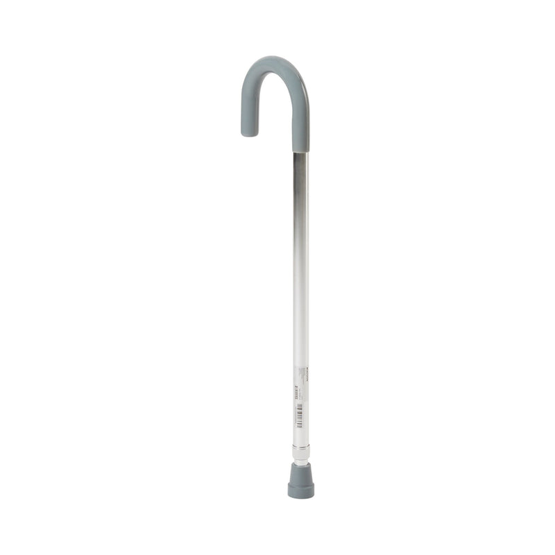 Round Handle Cane McKesson Aluminum 29-3/4 to 38-3/4 Inch Height Chrome
