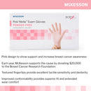 Exam Glove McKesson Pink Nitrile® Small NonSterile Nitrile Standard Cuff Length Textured Fingertips Pink Not Rated