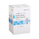 Exam Glove McKesson Confiderm® STR Medium Sterile Pair Nitrile Standard Cuff Length Textured Fingertips Blue Not Rated