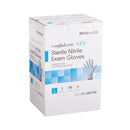 Exam Glove McKesson Confiderm® STR Large Sterile Pair Nitrile Standard Cuff Length Textured Fingertips Blue Not Rated