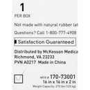 Seat Cushion McKesson 16 W X 16 L X 2 D Inch Foam / Gel