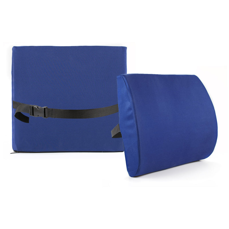 Lumbar Support Cushion McKesson 13 W X 14 L Inch Molded Foam