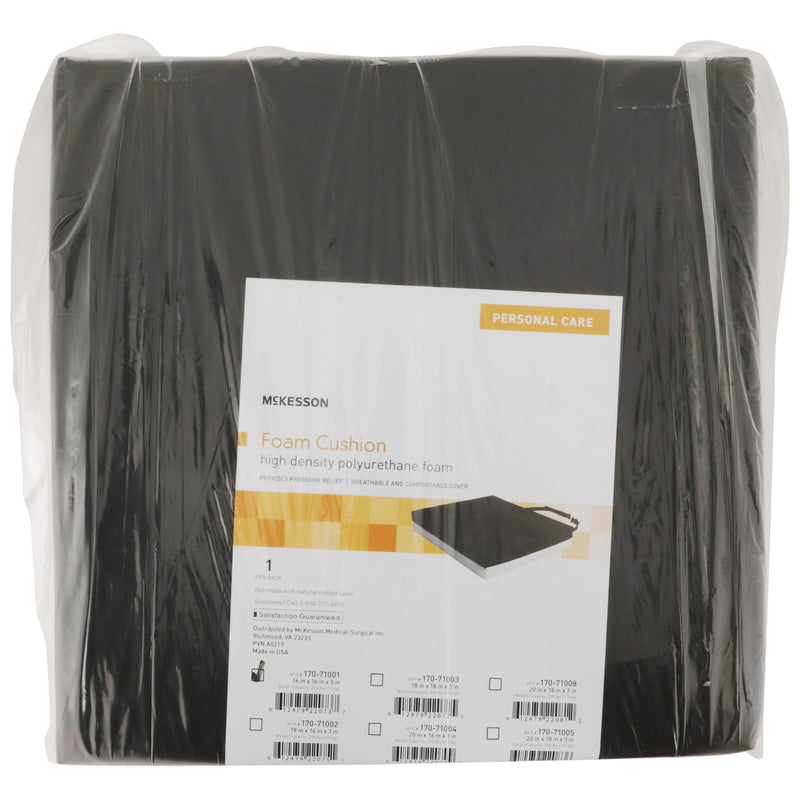 Seat Cushion McKesson 16 W X 16 L X 3 D Inch Polyurethane